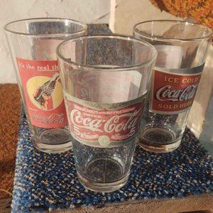 Pint Sized Coca Cola Glasses
